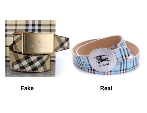 real vs fake burberry belt|burberry belt stitching.